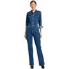 Lee - Pantaloni Donna - Vestibilità Slim - Western Jumpsuit - Luxe Brown