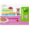 Natural trainer multipack kitten & young bocconcini pollo, tacchino, merluzzo, tonno 12x85gr