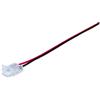 M LEDME Connettore iniziale rapido cablato striscia Led COB Free Cut 12-24V 8mm monocolore 2 pin con cavo IP20 M LEDME