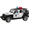 Bruder 02526 Jeep Wrangler Polizia con Personaggio incluso