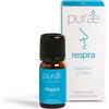 Purae Sinergia Oli Essenziali Respira - Miscela balsamica per le vie respiratorie, 10 ml
