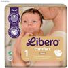 Libero Comfort 1 - Pannolini per neonati da 2 a 5 kg, 24 pannolni