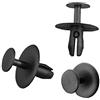 ROMIX myshopx C58 - Clip di Fissaggio per Il Rivestimento della portiera dell'auto, Clip di Fissaggio per paraurti, Modanatura in plastica, Rivetti a Pressione