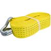 PETEX 43193519 - Cinghia senza cricchetto, 1 pezzo, 7, 6 m, 50 mm, 2500/5000 Dan, gancio doppio appuntito, giallo