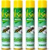 Mayer Braun Vespamayer 4 x 750 ml Spray contro Vespe e Calabroni - Getto 4 m