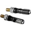HAPPYMARKET Lampa 90476 Nano - Coppia Frecce Moto LED 12V Omologate E, Lente Fumé
