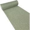 Deko AS GmbH Runner da tavola effetto lino Shabby Chic in verde resedagr, 30 cm, rotolo da 5 metri