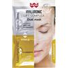 GDP Srl-GENERAL DIETET.PHARMA WINTER HYALURONIC LIFT COMPLEX DUAL MASK ILLUMINANTE PATCH OCCHI HYDROGEL + MASCHERA VISO GLASS SKIN