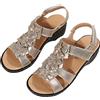 HAOLEI Sandali Ortopedici Donna Comodi Scarpe Antiscivolo Traspiranti Sandali Bohemien