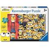 Ravensburger - Mini Minions 2 | Puzzle Bambini 3 Anni | Puzzle 35 pezzi 26x18 cm | Puzzle 3 Anni | Idee Regalo per Bambini