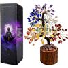 LUMITERRA Albero Della Vita dei 7 Chakra con Cristalli Naturali, Reiki Regalo di