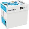 NAVIGATOR Office Paper Solutions Navigator Hybrid Carta Premium per ufficio minimo 30% da carta riciclata, Formato A4, 80 gr, Confezione da 5 risme da 500 Fogli
