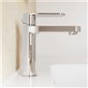 Parama Miscelatore lavabo senza scarico cromato altezza 16cm | Margot