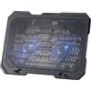 Conceptronic Thana 01B - Cuscinetto di raffreddamento per PC portatile fino a 15,6/2 ventole