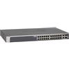 NETGEAR (GS728TXv3) Smart Switch Gigabit Ethernet PoE a 28 porte - Manageable, con 24X 1G e 4 SFP+ 10 Gig, Amministrazione in Cloud Insight, Supporto su scrivania o rack, Garanzia a Vita