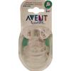 Avent Group Limited Avent Tettarella Extra Soft Flusso Lento 2 Fori 1M+ Confezione da 2 Pezzi