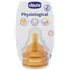 Chicco Physiological Tettarella 2m+ Confezione da 2 Pezzi