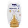 Chicco Physiological Tettarella Pappa 4m+ Confezione da 2 Pezzi