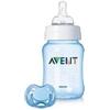 Avent Set Regalo Maschio con Biberon da 260ml + Succhietto 0-6M