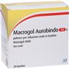Aurobindo Pharma Italia Srl Macrogol Auro 10 Grammi Lassativo Polvere Orale 20 Bustine