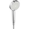 Ideal Standard Idealrain - Doccetta a 2 funzioni, cromata | Doccetta con limitatore di flusso a 8 l/min (a 3 bar), 2 tipi di getto intercambiabili tramite commutazione a rotazione