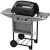 Campingaz Barbecue A Gas Con Pietra Lavica, Da Giardino, Nero Argento