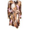NO SECRETS - Vestito corto - Marrone
