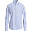 BASTONCINO - Camicia a righe - Blu chiaro
