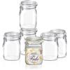 Bormioli Rocco 100 cl - Fido Vasetto Ermetico In Vetro - Set 6 Pz