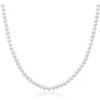 Miluna - Filo di Perle Oriente 5-5,5 Mm con Chiusura in Oro Bianco 375 PCL6929BX