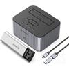 Orico IT28E-C Docking Station HDD 30TB USB 3.2 Gen2 SATA M.2 NVMe Grigio