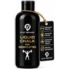 EVMT Brands EVMT Magnesite Liquida 250ml - Magnesio per Sollevamento Pesi | Bottiglia Grande Grip per Powerlifting e Stacco - Asciugatura Rapida, Senza Polvere