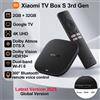 New Xiaomi TV Box S 3rd Gen Smart TV Box Android Lettore multimediale 4K UHD