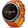 Garmin fenix 9 Pro GPS Smartwatch 51mm Autunno Arancione Zaffiro AMOLED Salute