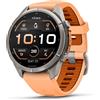 Garmin fenix 9 Pro GPS Smartwatch 43mm Rosa Arancione Zaffiro AMOLED Salute