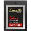 SanDisk Extreme Pro 64 GB CFexpress (SDCFEXPRESS 64GB EXTREME PRO - 1500MB/S R 8