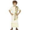 FIESTAS GUIRCA | Costume Romano Bambino - Tunica e Cintura - Beige Oro