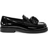GIO+ MOCASSINO DONNA IN PELLE VERNICE NAPLAK BLACK