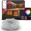 Philips Hue Festavia Luci LED a stalattite per esterni, 8,5 m | White and Color Ambiance, LED intell., 250 LED, Illum. per creare atmosfera, Effetti dinamici, Sinc. musica, Casa intell.