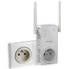 NETGEAR Ripetitore WiFi Potente per Casa EX6130, Fino a 100 m², 1.2 Gbit/s | WiFi Extender Interno, Facile installazione, 20 dispositivi, Funziona con tutti i router, Porta Ethernet 1G, Dual Band
