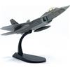 Modello F-22 Caccia Stealth in Scala 1:100 Dettagliato per Studio, Ufficio