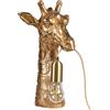 Beliani Lampada da tavolo a tema animale a forma di giraffa Luce da comodino Lampada da lettura per camera da letto Oro