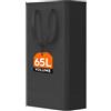 Lifewit Cesto portabiancheria sottile da 65 l, con manici, pieghevole, per piccoli spazi, per bagno, camera da letto, lavanderia e dormitorio, nero