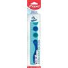 Maped - Righello 20 cm Kidy Learn Concentration - Materiale PET Infrangibile - Aree touch rimovibili - Sistema Grip - Graduazione contrastata