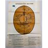 AERONAUTICA MILITARE ELICOTTERI Manifesto Scuola Volo Frosinone Aeroporto 1980