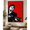 SCARFACE Al Pacino Poster 50x70 Tony Montana Locandina Film Cult Cinema Anni 80