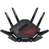 ASUS ROG Rapture GT-BE98 router wireless 10 Gigabit Ethernet Quad-band (2.4 GHz / 5 GHz-1 GHz-2 6 GHz) Nero [90IG08F0-MO9A0V]