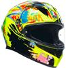 Agv Casco Moto Integrale Agv K3 ROSSI WINTER TEST 2019