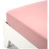 Caleffi Lenzuolo Inferiore In Cotone Tinta-unita Matrimoniale Caleffi Tinta Unita Rosa Caleffi