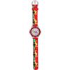 IMIKEYA Orologio digitale per bambini 3D in silicone rosso resistente e leggero orologio da polso per studenti design escavatore adatto per uso quotidiano e apprendimento